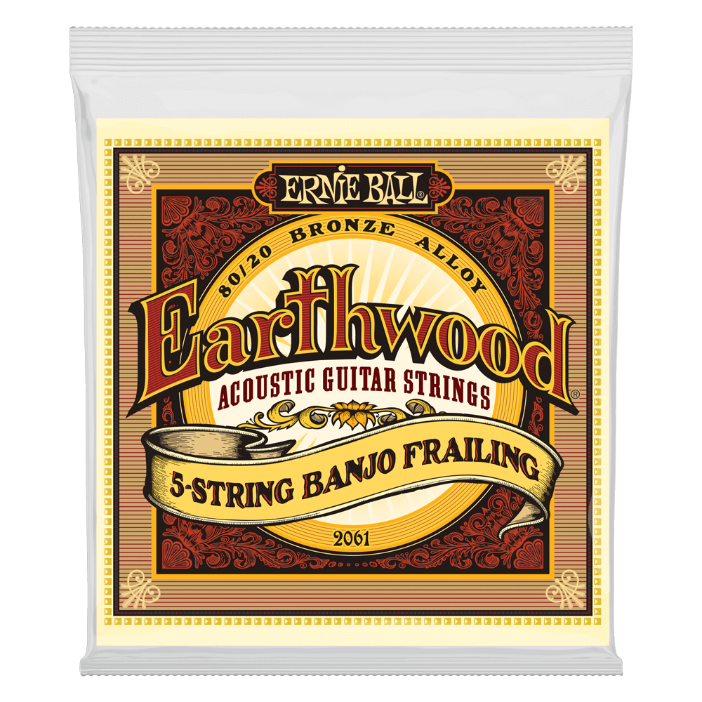 Ernie Ball Earthwood 80/20 Bronze 5-String Banjo Strings