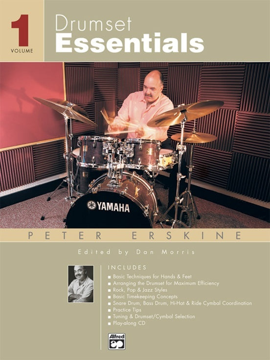 Drumset Essentials Book 1 Book/CD