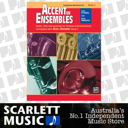Accent on Ensembles Book 2 for Trombone/Baritone BC — view 2