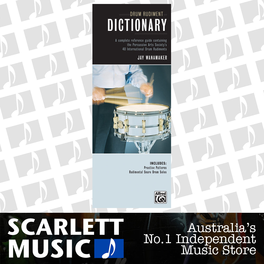 Handy Guide Drum Rudiment Dictionary — view 2