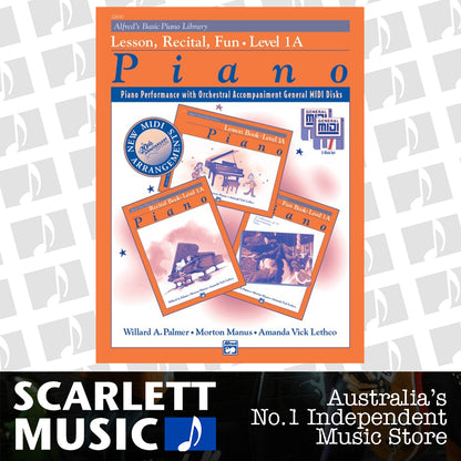 Alfred's Basic Piano Library (ABPL) General Midi Lesson Recital Fun Level 1A — view 2