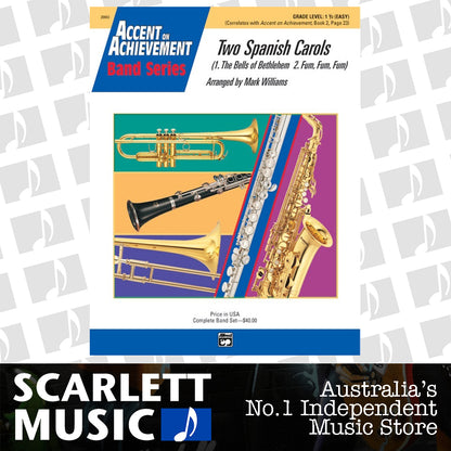 Two Spanish Carols Concert Band Gr 1.5 — view 2