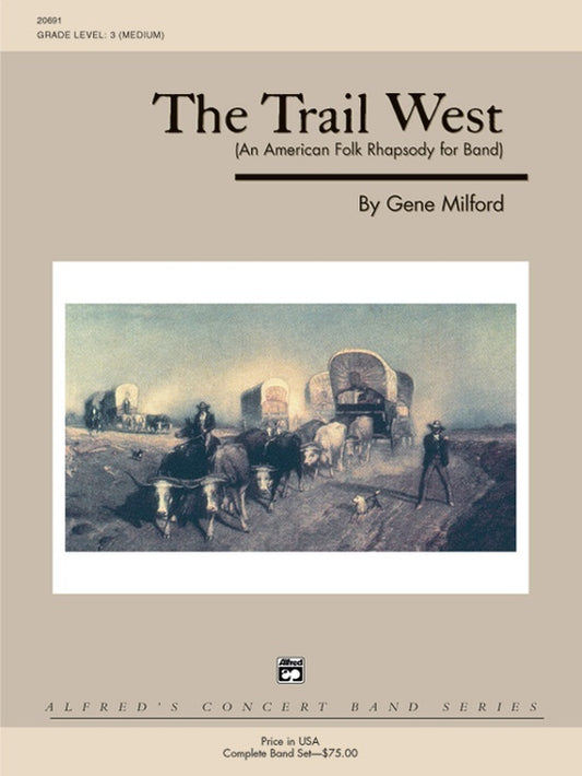 Trail West Concert Band Sheet Music Grade 3