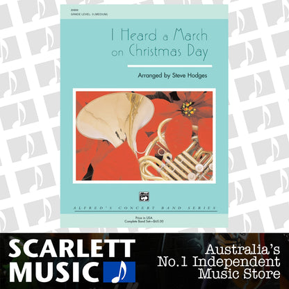 I Heard March Christmas Day Concert Band Gr 3 — view 2