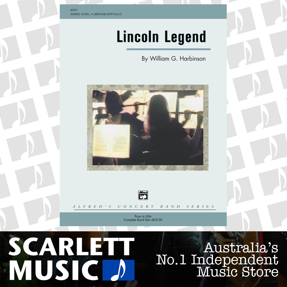 Lincoln Legend Concert Band Gr 4 — view 2