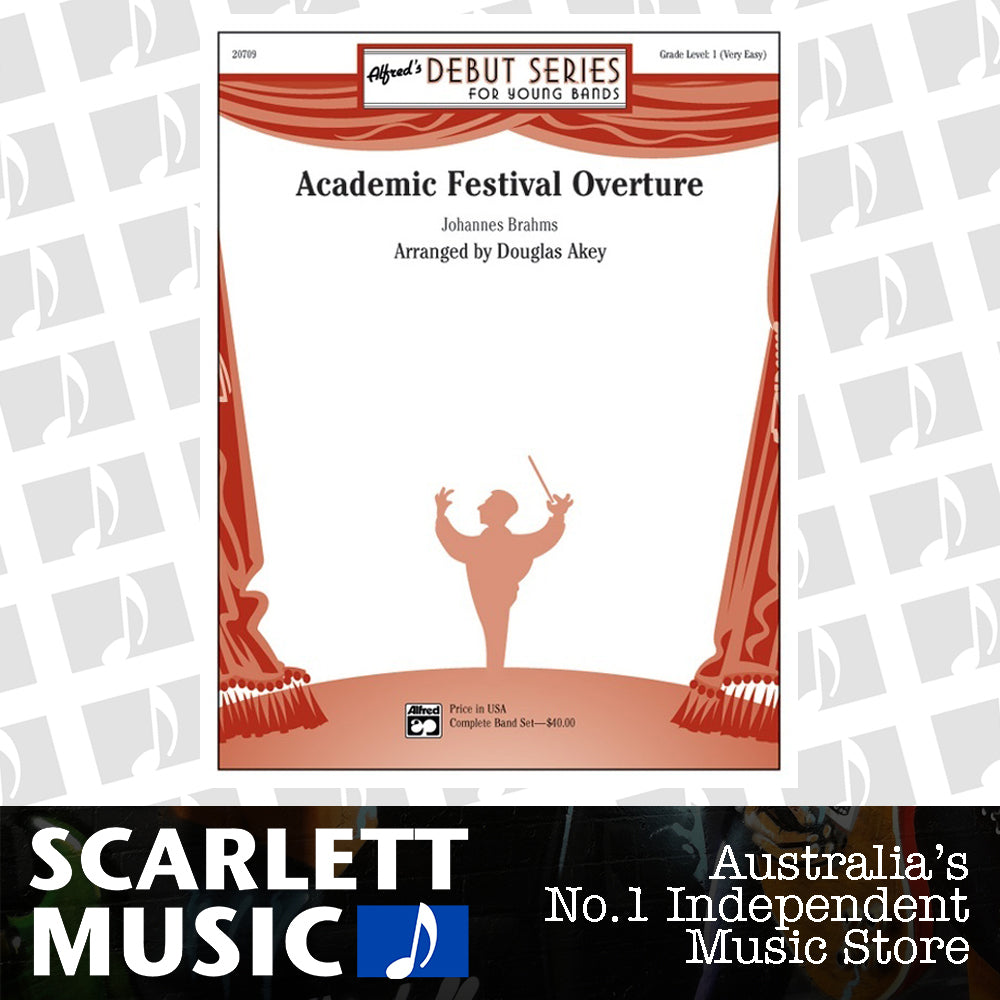Academic Festival Overture Concert Band Gr 1 — view 2