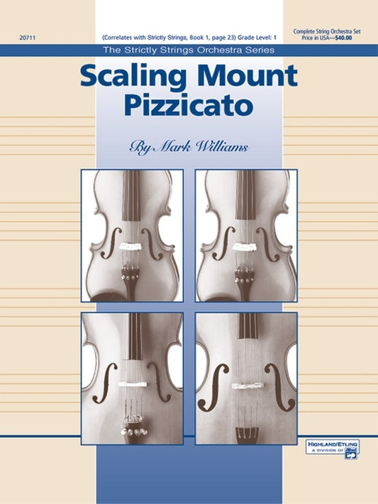 Scaling Mount Pizzicato String Orchestra Gr 1