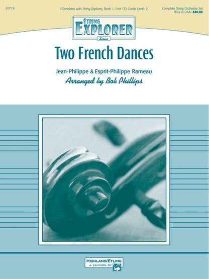 Two French Dances String Orchestra Gr 2