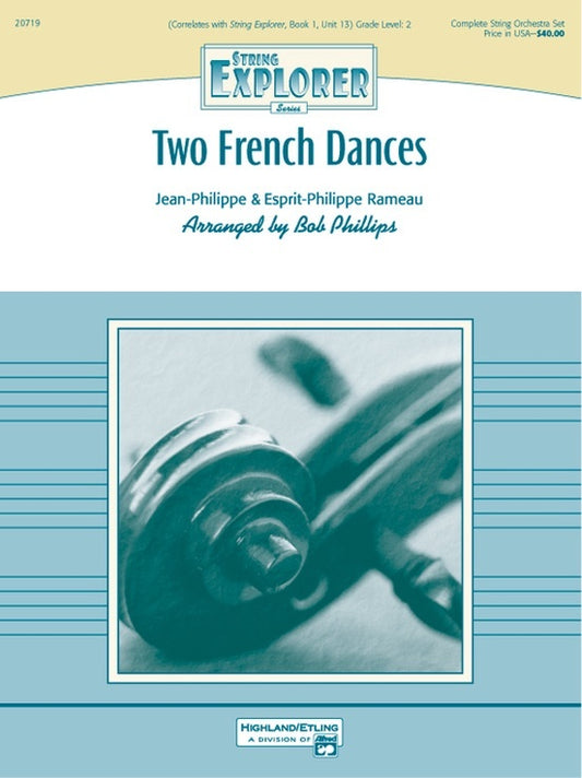 Two French Dances String Orchestra Gr 2