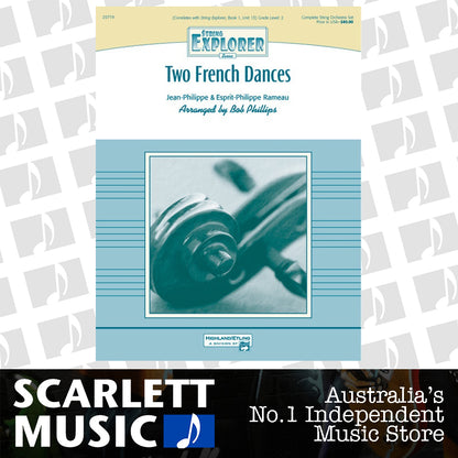 Two French Dances String Orchestra Gr 2 — view 2