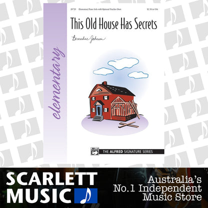 This Old House Has Secrets Piano Sheet Music Opt Duet Signature — view 2
