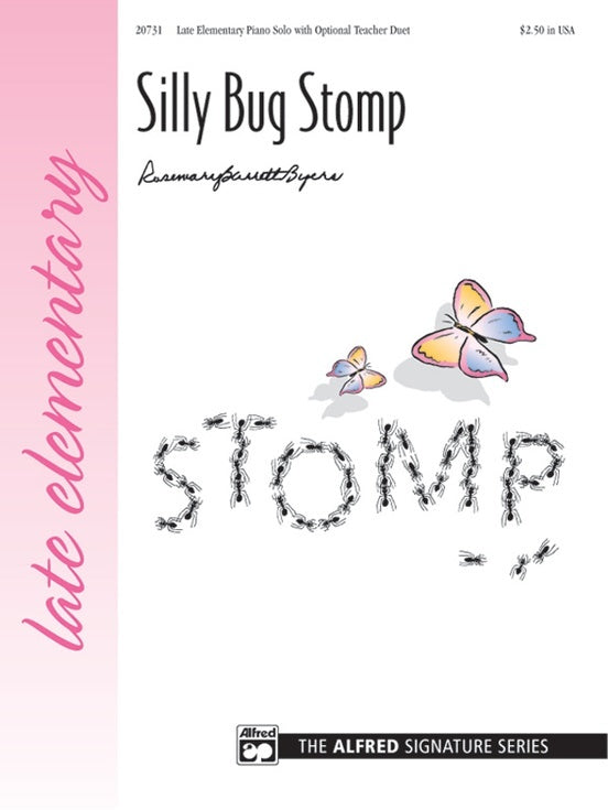 Silly Bug Stomp Piano Sheet Music Optional Duet Signature Series