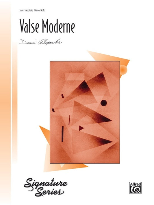 Valse Moderne PS Signature Series Piano Sheet Music