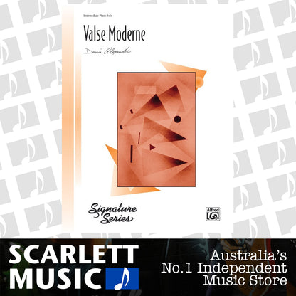Valse Moderne PS Signature Series Piano Sheet Music — view 2