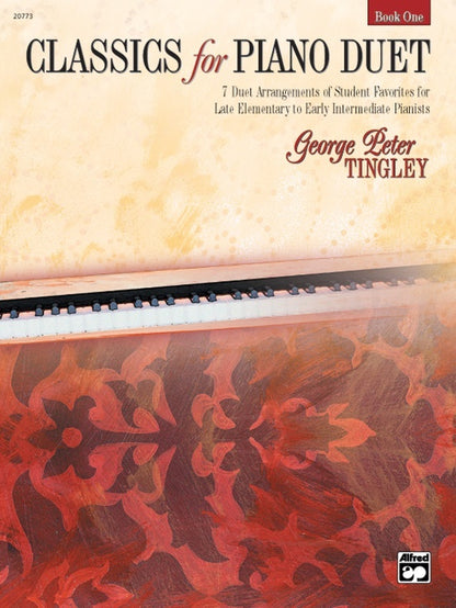 Classics For Piano Duet Book 1 Arr Tingley