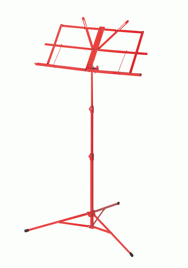 Armour MS3127R Music Stand W/Bag Red