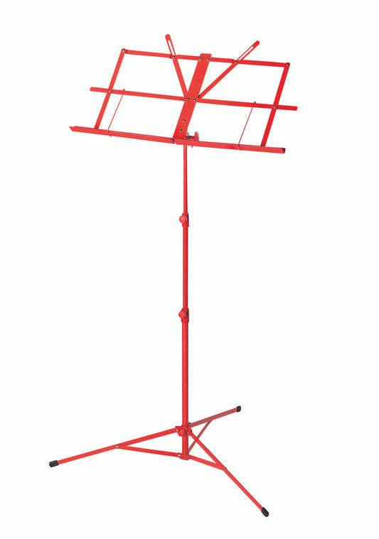 Armour MS3127R Music Stand W/Bag Red