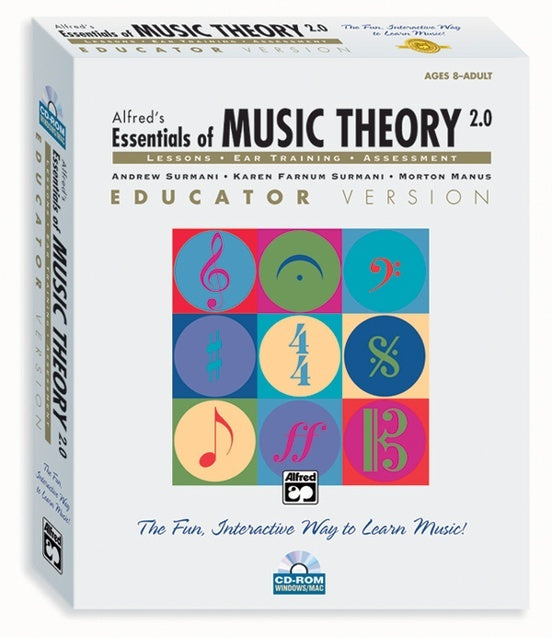 Essentials Of Music Theory CDrom Edu Book 2-3