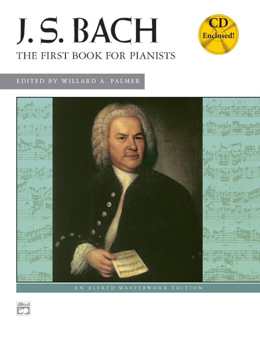 Bach The First Book For Pianists Book/CD