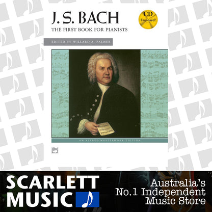 Bach The First Book For Pianists Book/CD — view 2