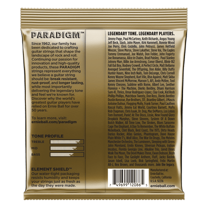 Ernie Ball Paradigm Medium Light 80-20 Bronze Acoustic Guitar Strings 12-54 Gauge — view 2