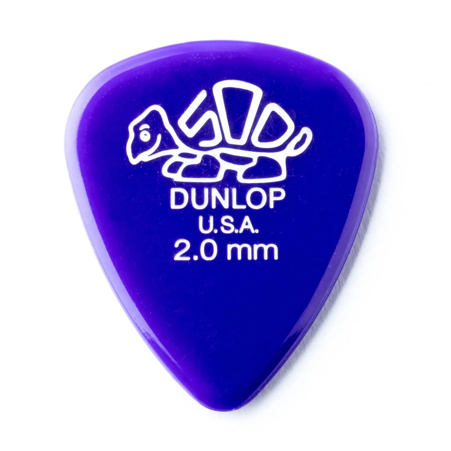 Jim Dunlop 2.00MM Delrin Standard Pick - 500 Series (Single)
