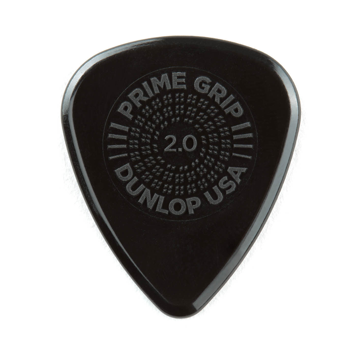 12 x Jim Dunlop Prime Grip DELRIN 500 2.00MM Gauge Guitar Picks 450R