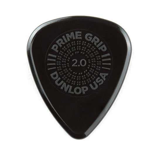 12 x Jim Dunlop Prime Grip DELRIN 500 2.00MM Gauge Guitar Picks 450R