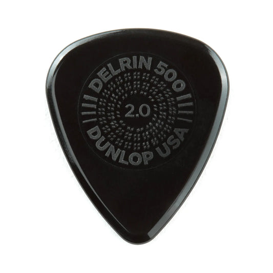 Jim Dunlop Prime Grip Delrin 500 2.0 Guitar Pick (Single)