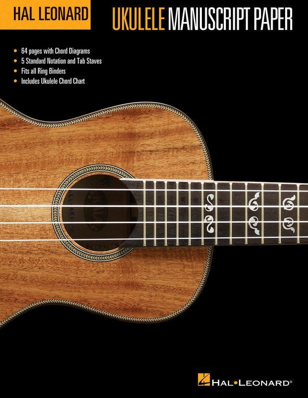 Hal Leonard Ukulele Manuscript Paper (Hal Leonard)