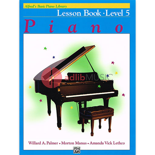 ABPL Lesson Book 5 - Piano Sheet Music and Method Book for Correct Playing Habits and Note Reading — view 2