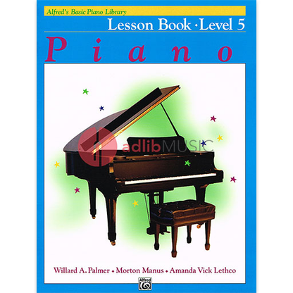 ABPL Lesson Book 5 - Piano Sheet Music and Method Book for Correct Playing Habits and Note Reading — view 2
