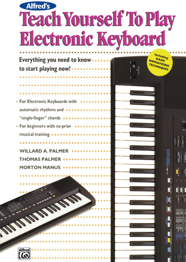 Teach Yourself to Play Electronic Keyboards Book by Alfred