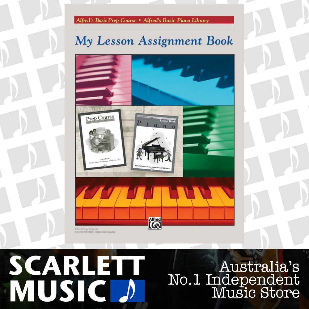 ABPL My Lesson Assignment Book - Piano Sheet Music — view 2