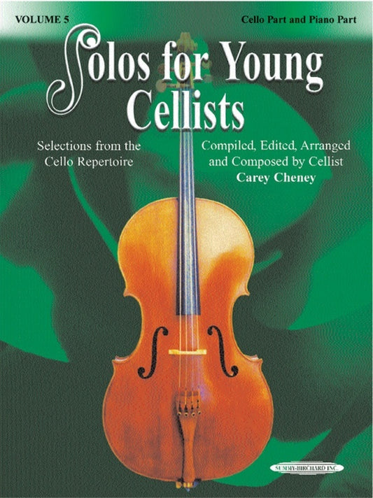 Solos for Young Cellists Volume 5 Cello and Piano Sheet Music