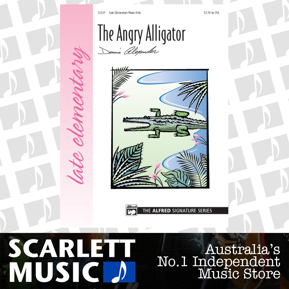 Angry Alligator PS Signature Series Piano Sheet Music — view 2