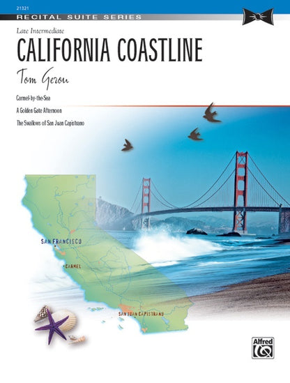 California Coastline Piano Sheet Music