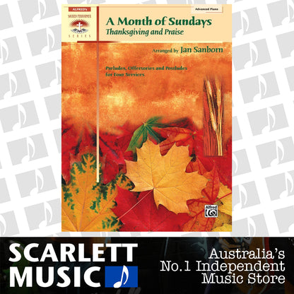 A Month Of Sundays Thanksgiving And Praise Piano — view 2