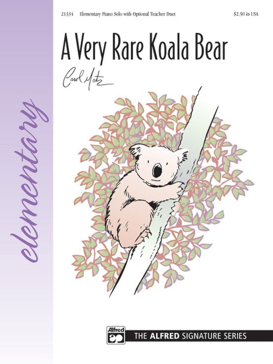 Rare Koala Bear Piano Sheet Music