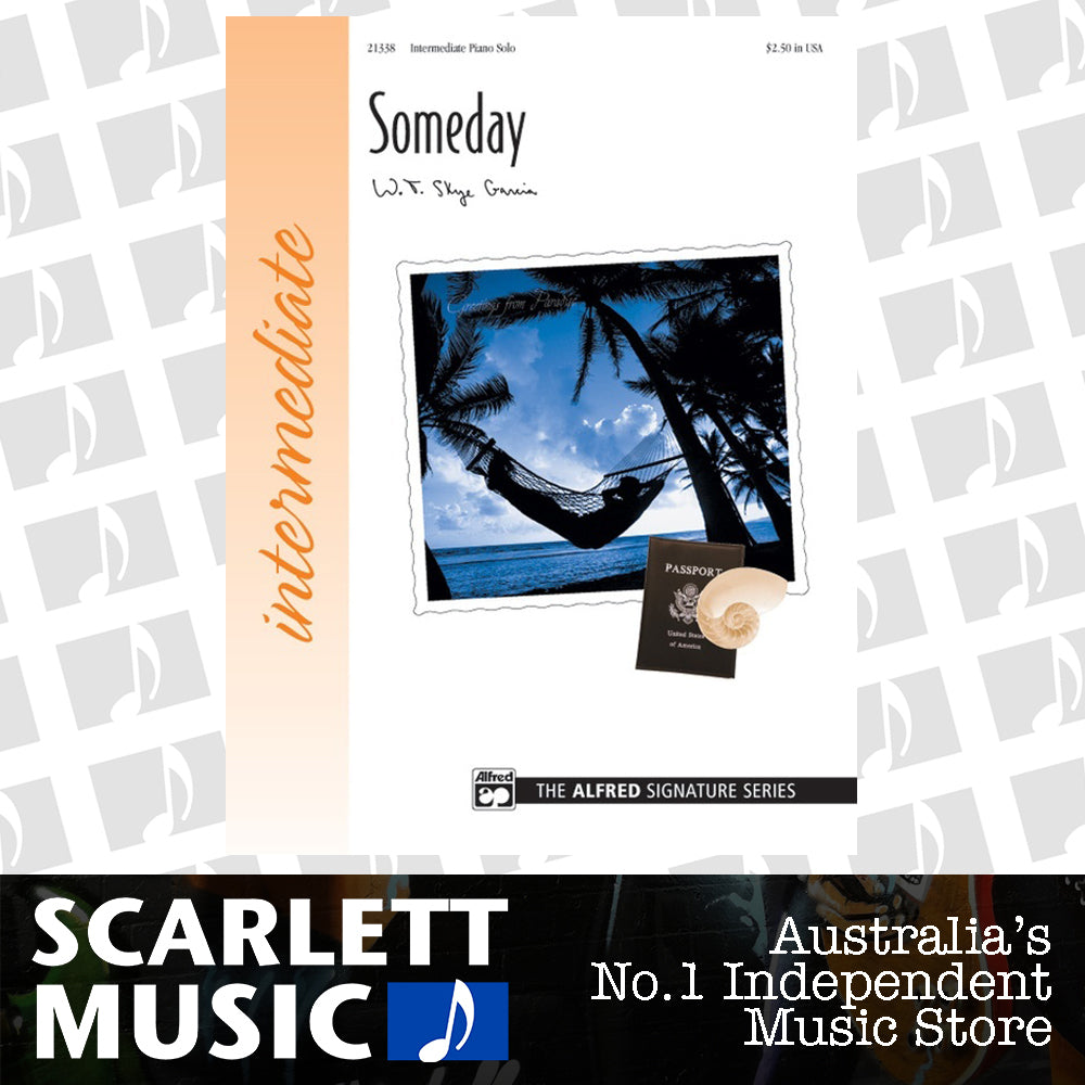 Someday Piano Sheet Music — view 2