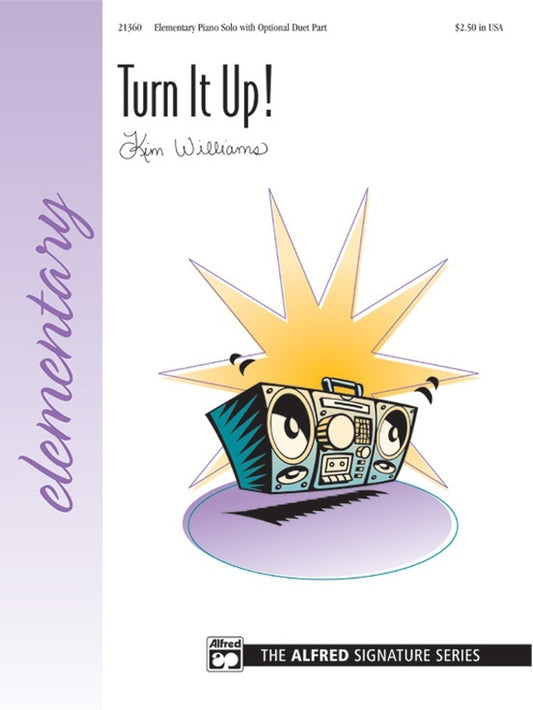 Turn It Up Piano Signature Series Sheet Music