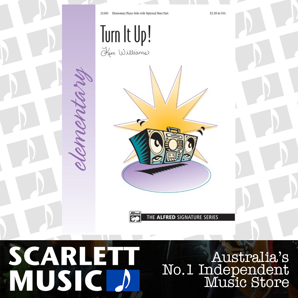 Turn It Up Piano Signature Series Sheet Music — view 2