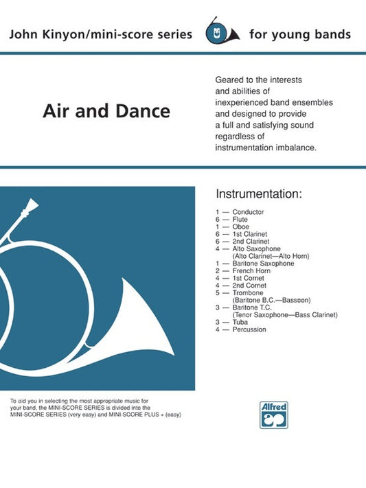 Air and Dance Concert Band Sheet Music Grade 1