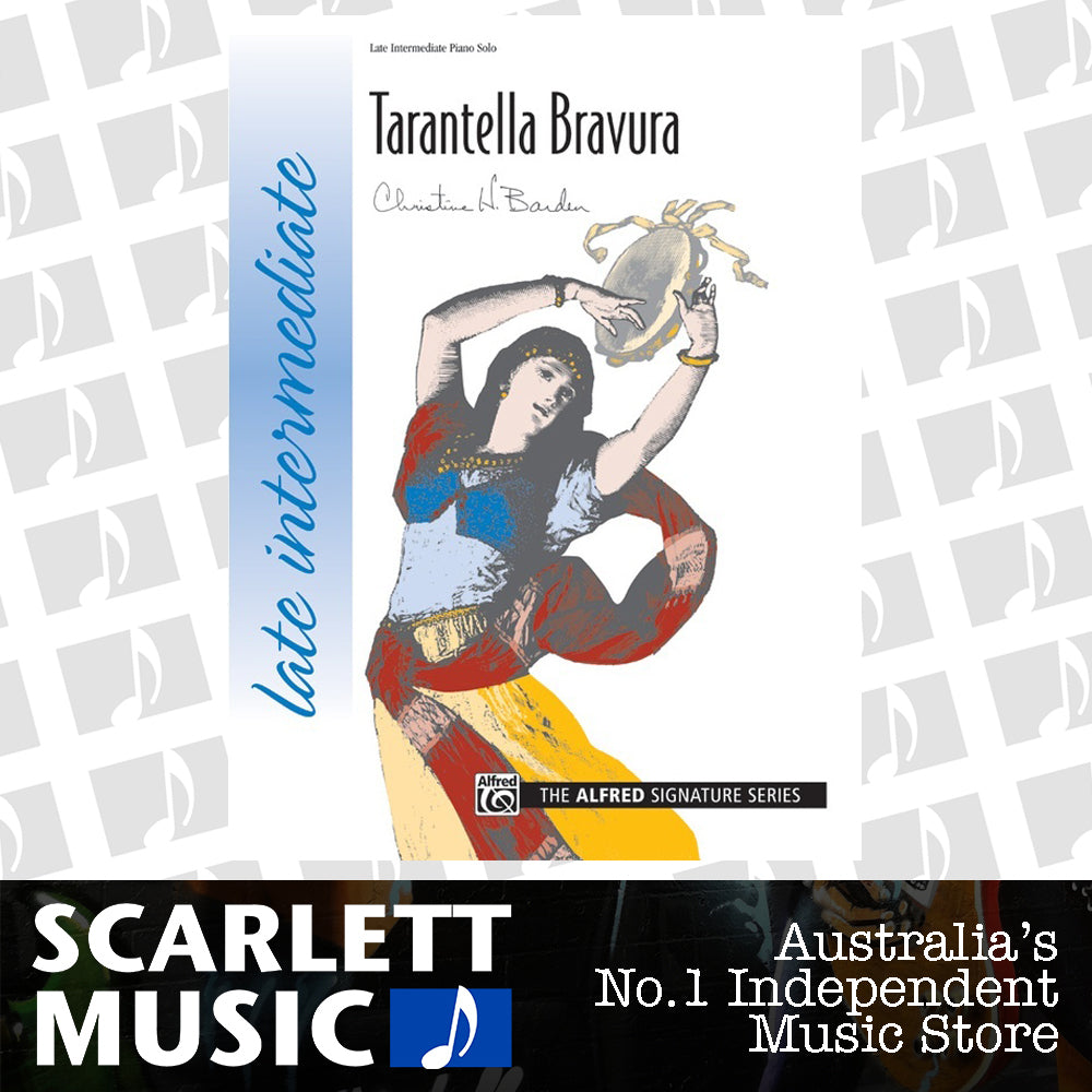 Tarantella Bravura Piano Sheet Music — view 2