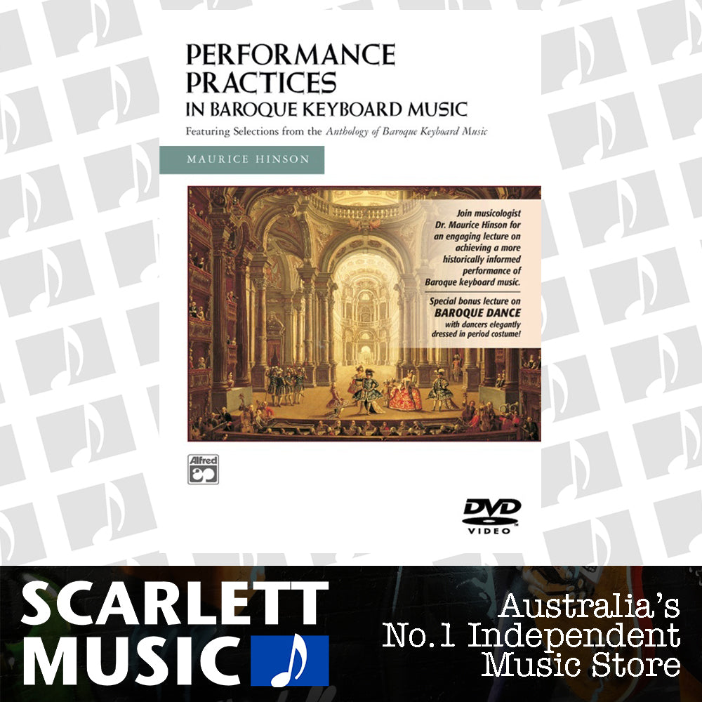 Performance Practices Baroque Keyboard Music DVD — view 2