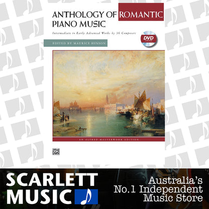 Anthology of Romantic Piano Music Book and DVD — view 2