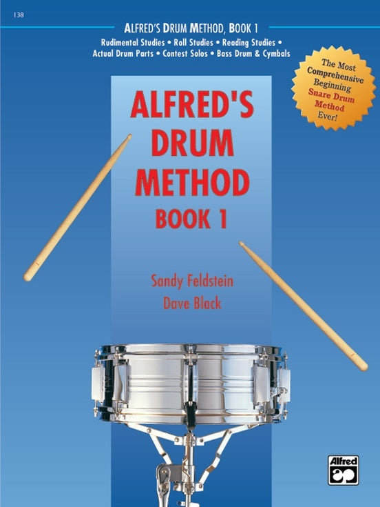 Alfreds Drum Method Book 1 Book/DVD