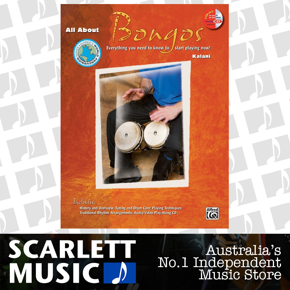 All About Bongos Book and CD — view 2