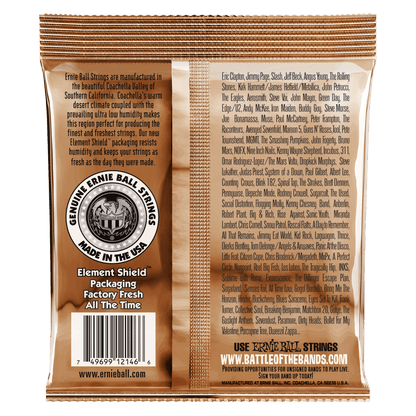 Ernie Ball Earthwood Medium Light Phosphor Bronze Acoustic Guitar String, 12-54 Gauge — view 2