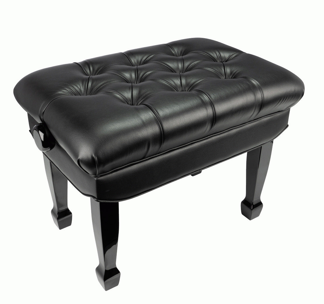Beale BPB330 Deluxe Grand Piano Bench Adjustable Black — view 3